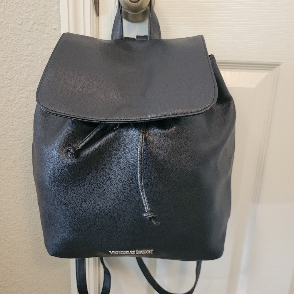 Victoria's Secret Black Minimalist Backpack